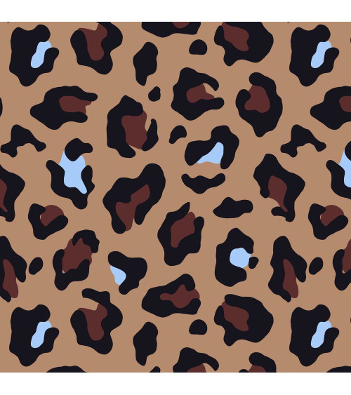 Pop leopard 08 – pop leopard print fabric | Mamidu