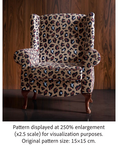 Pop leopard 08 – Pop-Leopard als Meterware | Mamidu