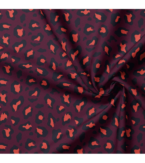 Pop leopard 09 – pop leopard print fabric | Mamidu