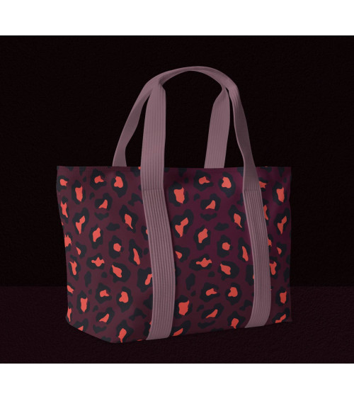 Pop leopard 09 – pop leopard print fabric | Mamidu