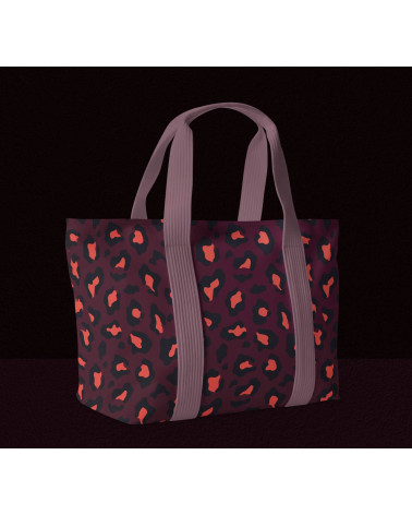 Pop leopard 09 – pop leopard print fabric | Mamidu