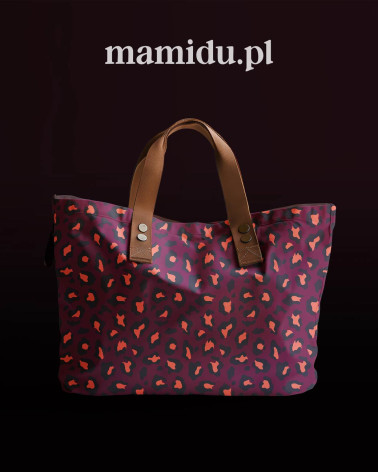 Pop leopard 09 – pop leopard print fabric | Mamidu