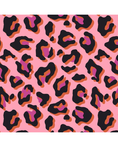 Pop leopard 10 – pop leopard print fabric | Mamidu