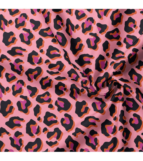 Pop leopard 10 – pop leopard print fabric | Mamidu