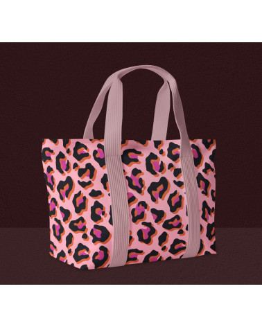 Pop leopard 10 – pop leopard print fabric | Mamidu