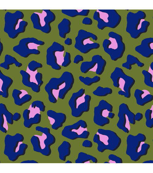 Pop leopard 11 – panterka pop art, na metry | Mamidu