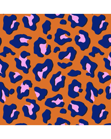 Pop leopard 12 – panterka pop art, na metry | Mamidu