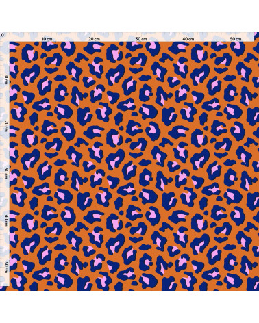 Pop leopard 12 – panterka pop art, na metry | Mamidu