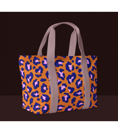 Pop leopard 12 – panterka pop art, na metry | Mamidu
