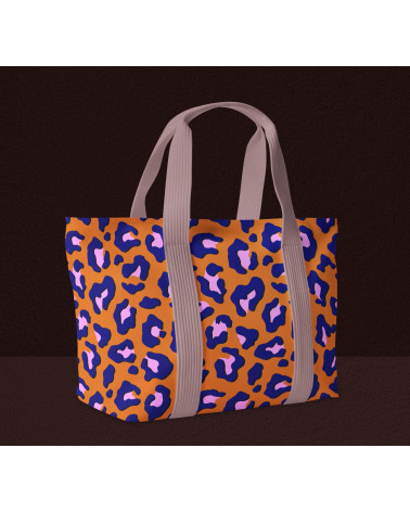 Pop leopard 12 – panterka pop art, na metry | Mamidu