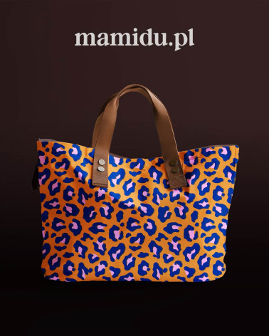 Pop leopard 12 – panterka pop art, na metry | Mamidu