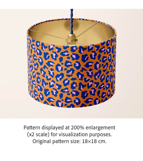 Pop leopard 12 – panterka pop art, na metry | Mamidu