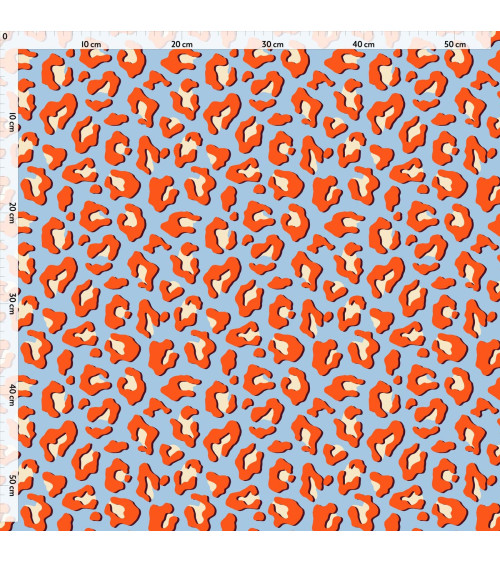 Pop leopard 13 – panterka pop art, na metry | Mamidu