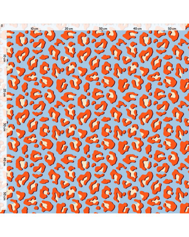 Pop leopard 13 – panterka pop art, na metry | Mamidu