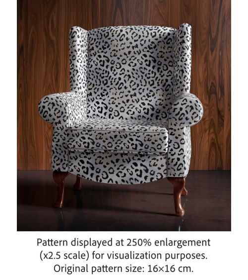 Silver leopard 01 – Silber-Leopard | Mamidu