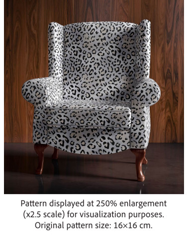 Silver leopard 01 – Silber-Leopard | Mamidu