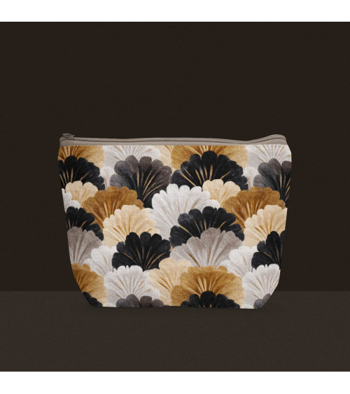 Wool fans 01 – art deco fan fabric | Mamidu