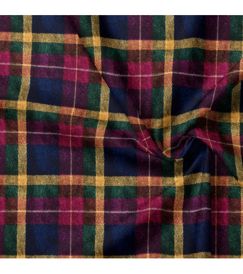 Wool tartan 01 – wool tartan fabric | Mamidu