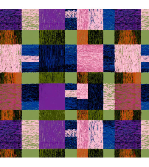 Woven check 01 – colourful woven check | Mamidu