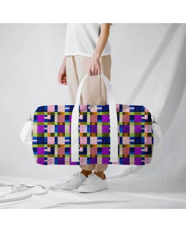 Woven check 01 – kolorowa krata, na metry | Mamidu