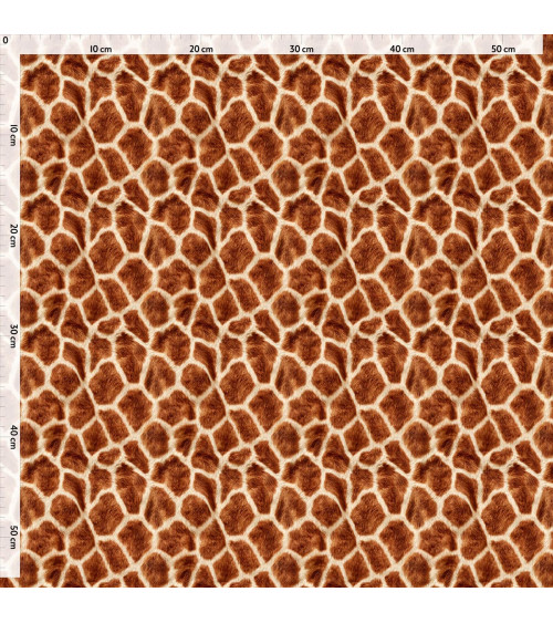 Giraffe fur 01 – futro żyrafy, na metry | Mamidu