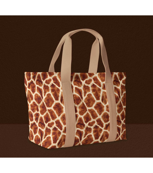 Giraffe fur 01 – futro żyrafy, na metry | Mamidu