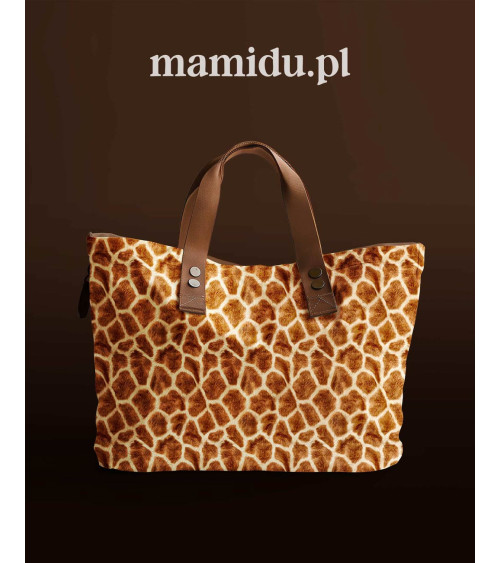 Giraffe fur 01 – futro żyrafy, na metry | Mamidu