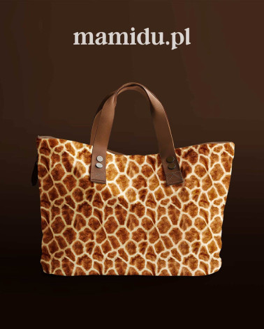 Giraffe fur 01 – futro żyrafy, na metry | Mamidu