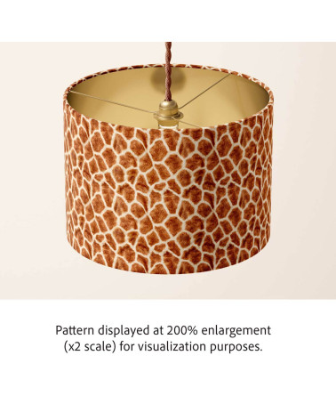 Giraffe fur 01 – futro żyrafy, na metry | Mamidu