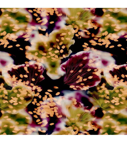 Blurred petals 01 – blurred floral fabric | Mamidu
