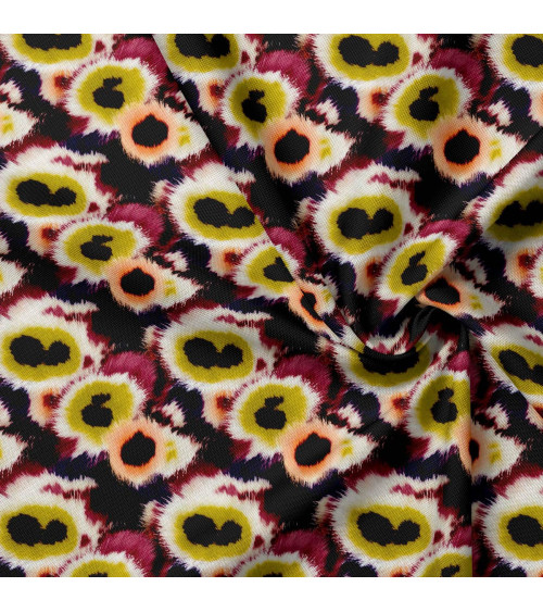 Blurred petals 02 – rozmyte kwiaty, ikat | Mamidu