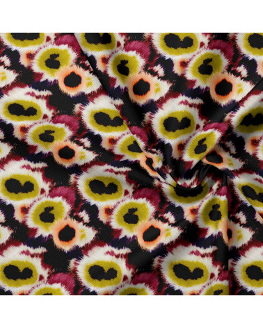 Blurred petals 02 – rozmyte kwiaty, ikat | Mamidu