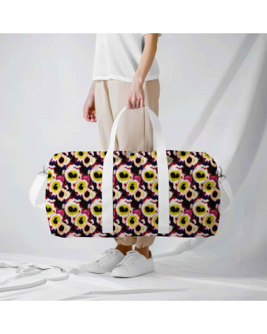 Blurred petals 02 – rozmyte kwiaty, ikat | Mamidu