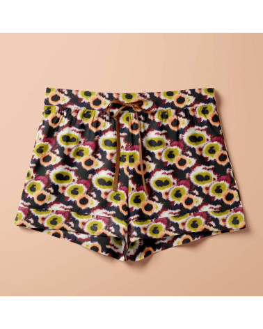 Blurred petals 02 – rozmyte kwiaty, ikat | Mamidu