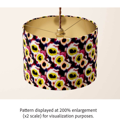 Blurred petals 02 – rozmyte kwiaty, ikat | Mamidu