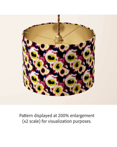 Blurred petals 02 – rozmyte kwiaty, ikat | Mamidu