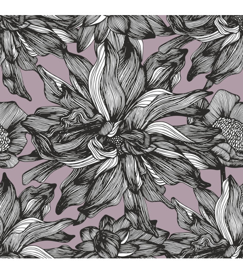 Polyester  Weiße Chrysanthemen