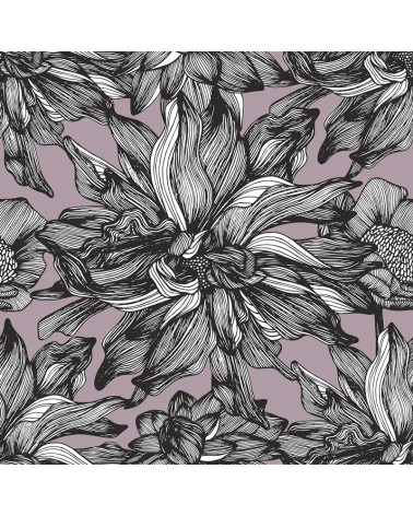 Polyester  Weiße Chrysanthemen