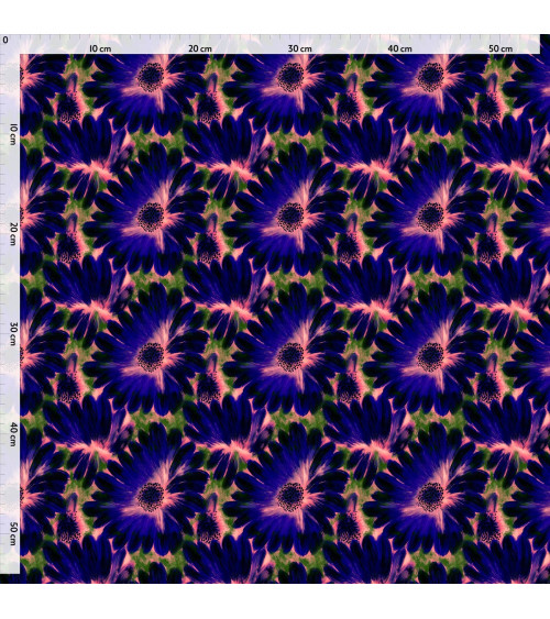 Cobalt bloom 01 – kobaltowe kwiaty | Mamidu