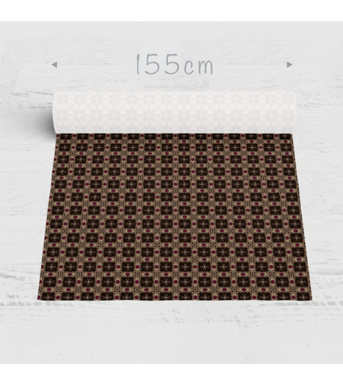 Polyester  Schokoladendiamanten 1