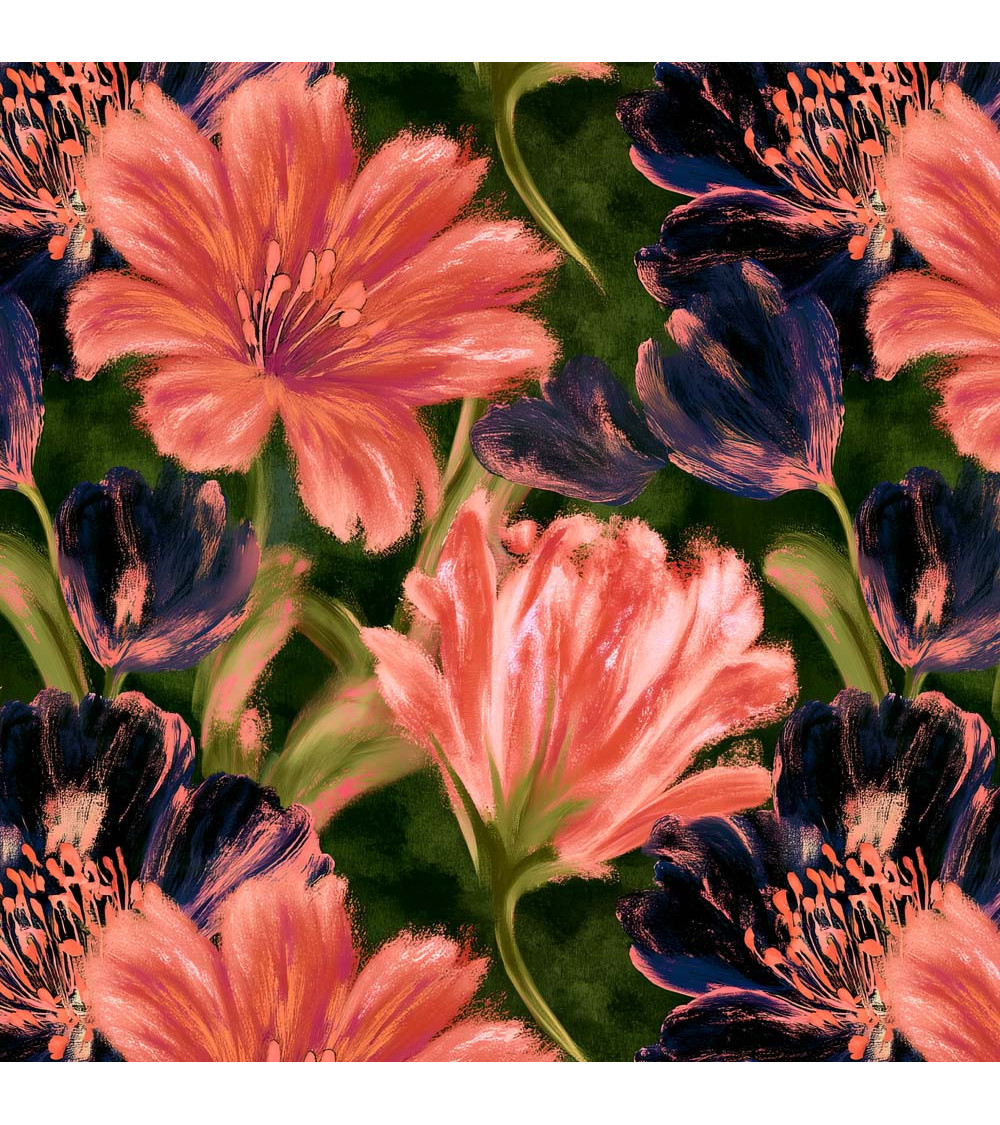 Coral bloom 01 – koralowe kwiaty | Mamidu