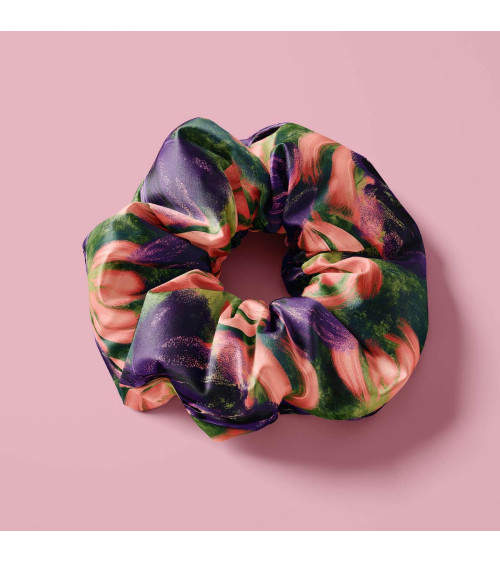 Coral bloom 03 – coral and plum florals | Mamidu