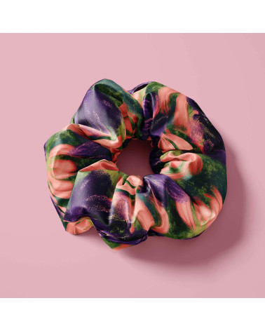 Coral bloom 03 – coral and plum florals | Mamidu