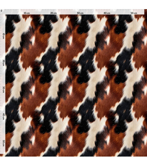 Cowhide print 01 – łaciata krowa, na metry | Mamidu