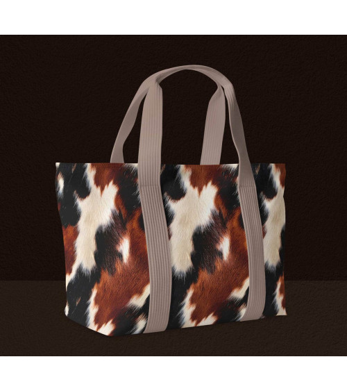 Cowhide print 01 – łaciata krowa, na metry | Mamidu