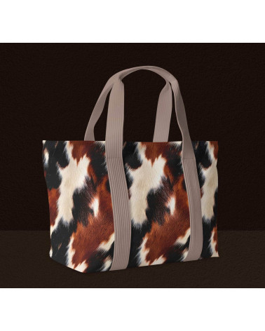 Cowhide print 01 – łaciata krowa, na metry | Mamidu