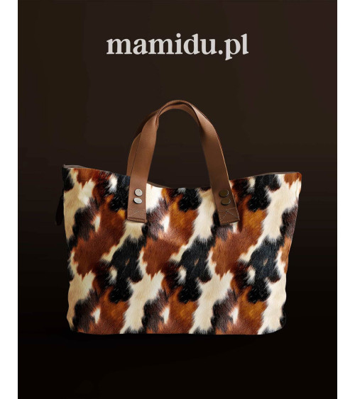 Cowhide print 01 – łaciata krowa, na metry | Mamidu