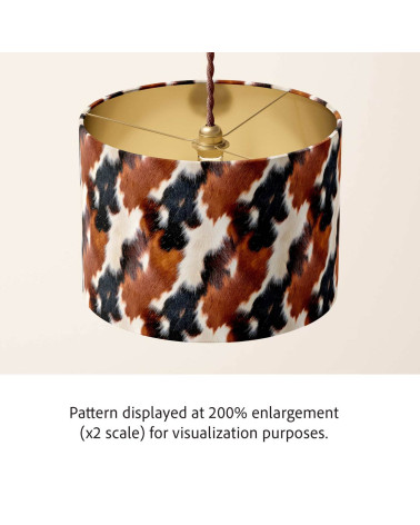 Cowhide print 01 – łaciata krowa, na metry | Mamidu