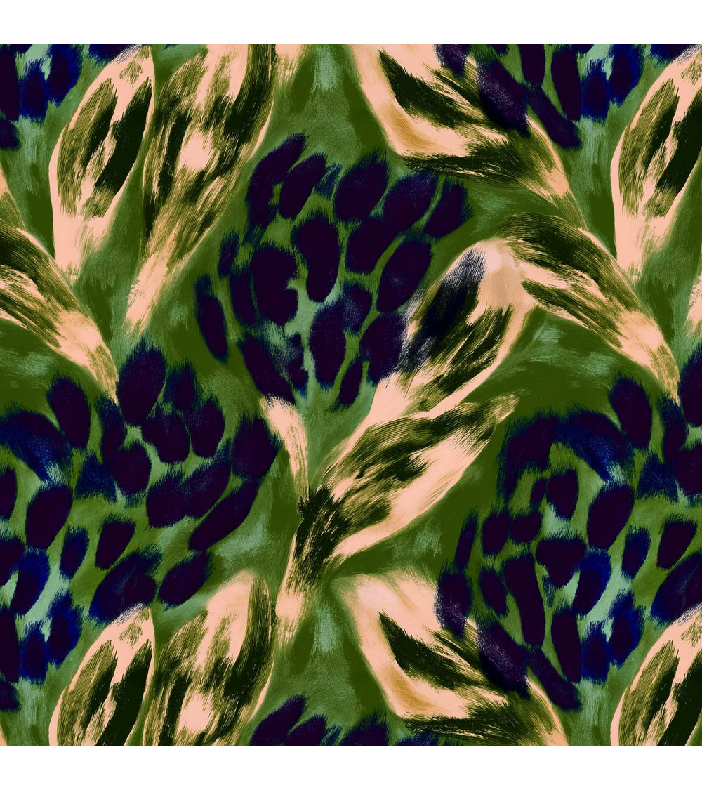 Jungle brush 01 – painted jungle print | Mamidu