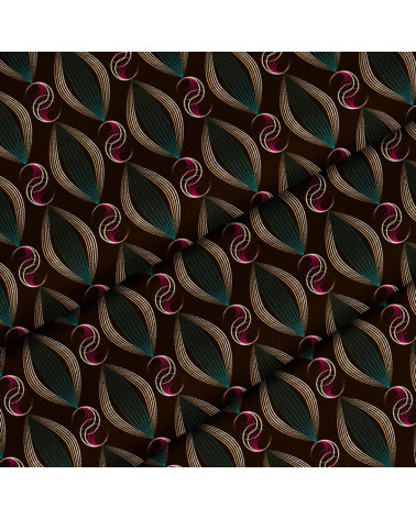 Polyester  Chocolate diamonds 4